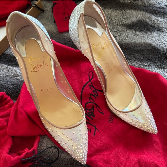 Christian Louboutin
Follies 100MM Mesh Strass Pumps - Picture 5 of 11